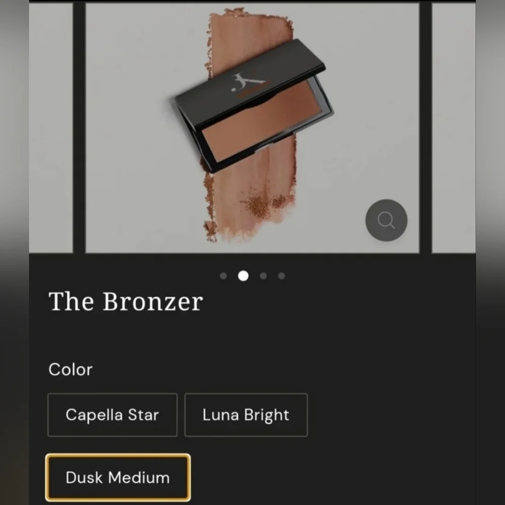 Just Ximena The Bronzer SOL (Dusk Medium) NIB 8.5 G/.299 Oz